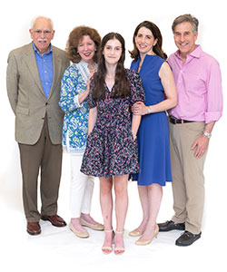 Jane Mayer P’91, ’95, GP’25 and his family