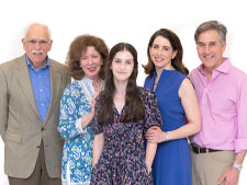 Jane Mayer P’91, ’95, GP’25 and his family. Links to his story
